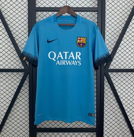 Camiseta Retro FC Barcelona Visitante (3ª) 2015-16 - Fútbol Club Vintage