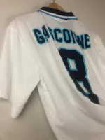 Camiseta Retro Gascoigne Inglaterra 1996 - Fútbol Club Vintage