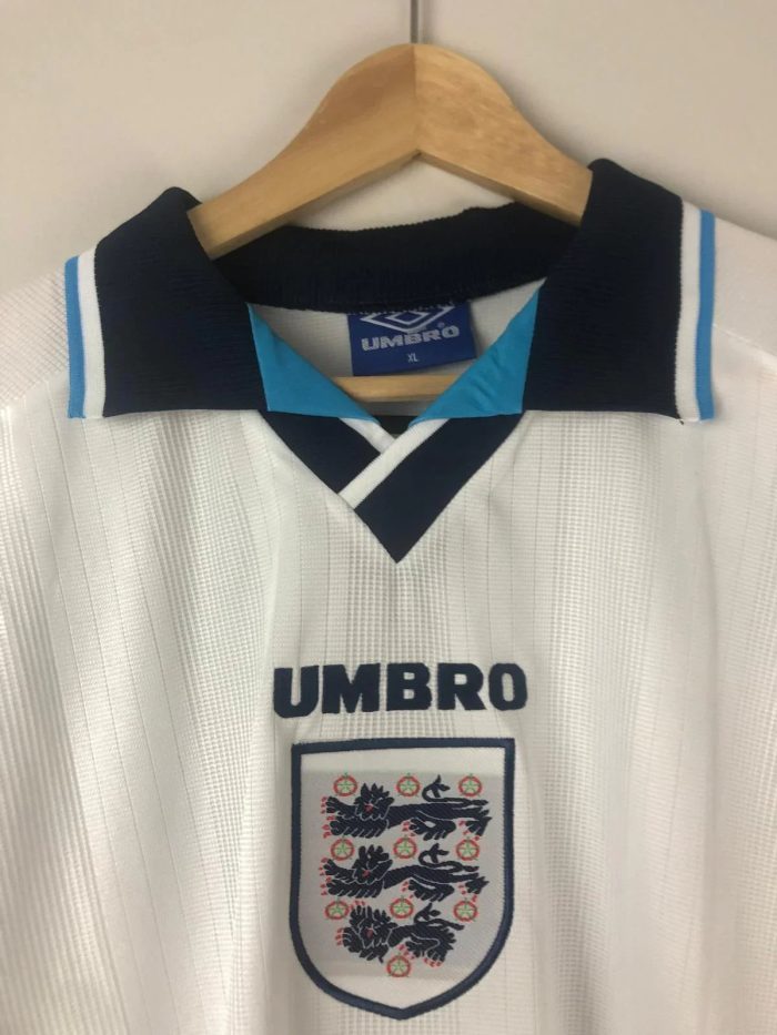 Camiseta Retro Gascoigne Inglaterra 1996 - Fútbol Club Vintage