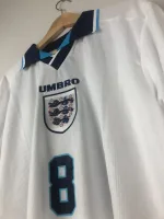 Camiseta Retro Gascoigne Inglaterra 1996 - Fútbol Club Vintage