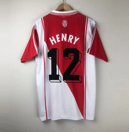 Camiseta Retro Henry AS Mónaco FC 1997-98 - Fútbol Club Vintage