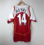 Camiseta Henry Arsenal FC 2004-05 Retro - Fútbol Club Vintage