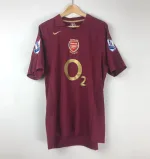 Camiseta Henry Arsenal FC Visitante 2005-06 Retro - Fútbol Club Vintage