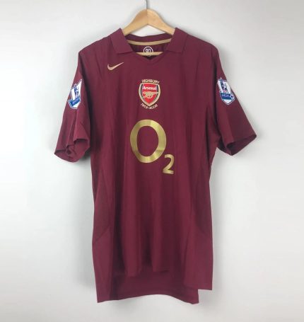 Camiseta Henry Arsenal FC Visitante 2005-06 Retro - Fútbol Club Vintage