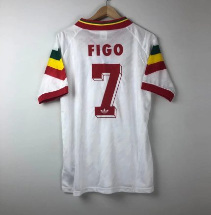 Camiseta Retro Luis Figo Portugal Visitante 1992-94 - Fútbol Club Vintage