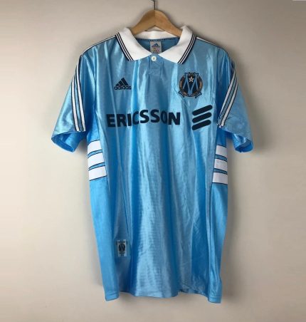 Camiseta Retro Pires Olympique de Marsella Visitante 1998-99 - Fútbol Club Vintage
