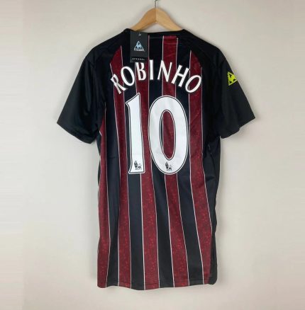 Camiseta Retro Robinho Manchester City FC Visitante 2008-09 - Fútbol Club Vintage