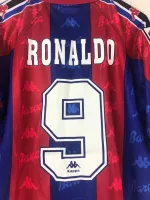Camiseta Retro Ronaldo Barcelona 1996-97 - Fútbol Club Vintage