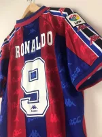 Camiseta Retro Ronaldo Barcelona 1996-97 - Fútbol Club Vintage