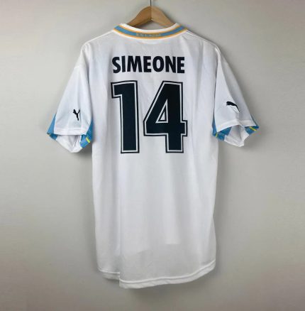 Camiseta Retro Simeone SS Lazio 1999-00 - Fútbol Club Vintage