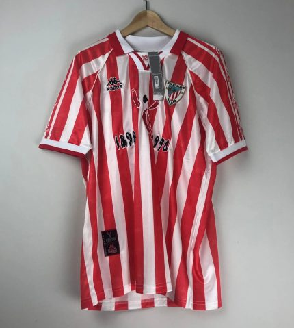 Camiseta Retro Urzaiz Athletic Club Centenario 1997-98 - Fútbol Club Vintage