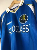 Camiseta Clásica Zola Chelsea FC 1997-99 - Fútbol Club Vintage