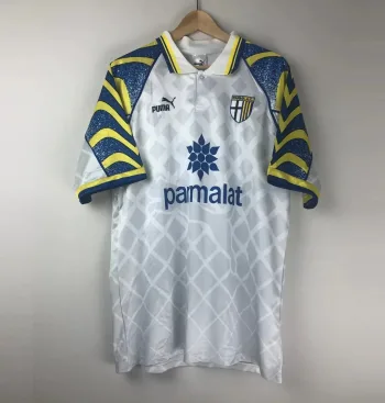 Camiseta Retro Zola Parma FC Visitante 1995-96 - Fútbol Club Vintage