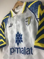 Camiseta Retro Zola Parma FC Visitante 1995-96 - Fútbol Club Vintage