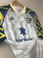 Camiseta Retro Zola Parma FC Visitante 1995-96 - Fútbol Club Vintage