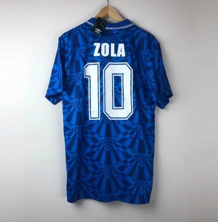 Camiseta Retro Zola SSC Nápoles 1991-93 - Fútbol Club Vintage