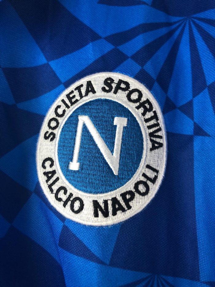 Camiseta Retro Zola SSC Nápoles 1991-93 - Fútbol Club Vintage
