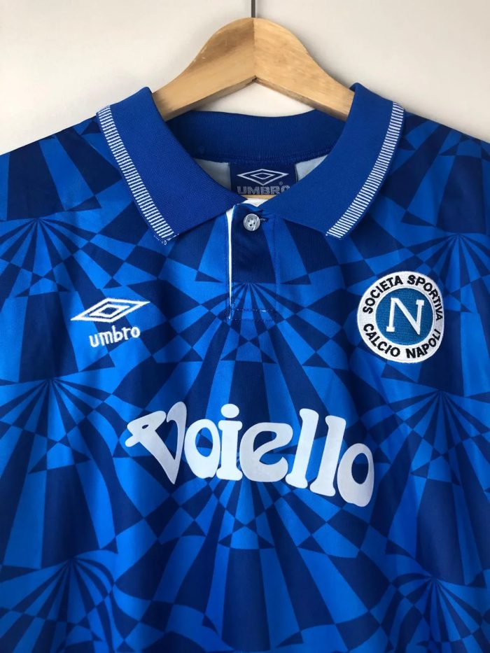 Camiseta Retro Zola SSC Nápoles 1991-93 - Fútbol Club Vintage