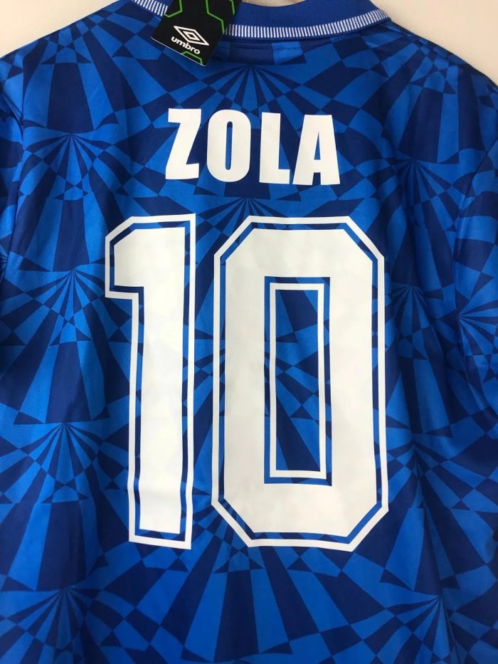 Camiseta Retro Zola SSC Nápoles 1991-93 - Fútbol Club Vintage