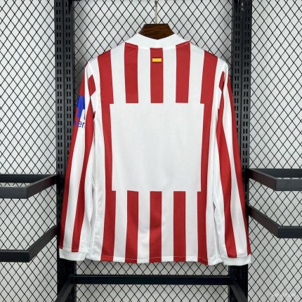 Camiseta Club Atlético de Madrid Manga Larga 2025-26 - Fútbol Club Vintage