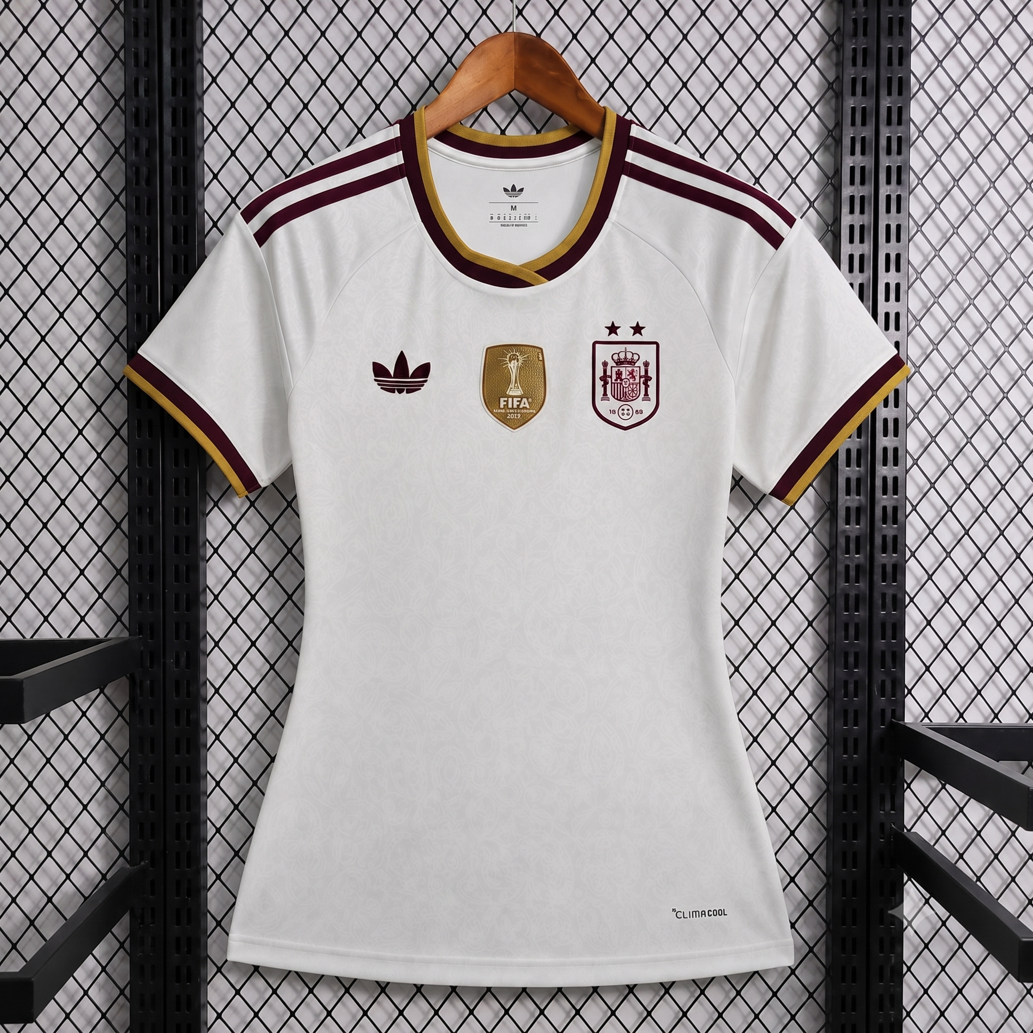 Camiseta Mujer España 2025-26 Visitante Campeones