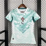 Camiseta Mujer Portugal Visitante World Cup 2025-26