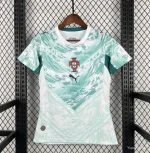 Camiseta Mujer Portugal Visitante World Cup 2025-26