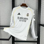 Camiseta Real Madrid 2025-26 Manga Larga - Fútbol Club Vintage
