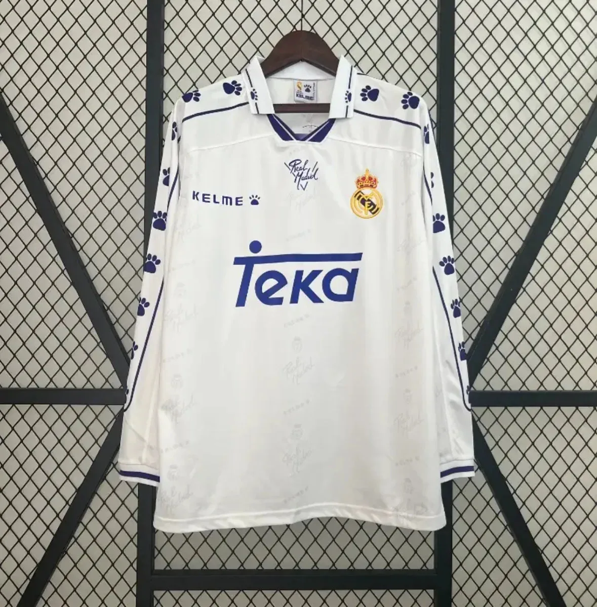 images Camiseta Real Madrid Manga Larga Retro 1994 - Imagen 1