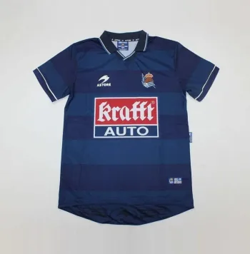 Camiseta Real Sociedad Visitante 1998-00 - Fútbol Club Vintage