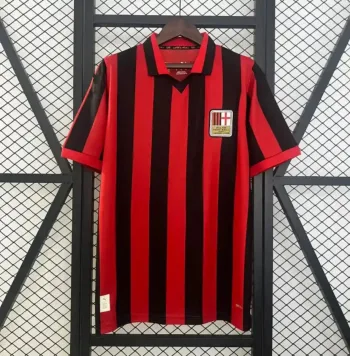 Camiseta Retro AC Milán 125 Aniversario 2024-25 - Fútbol Club Vintage