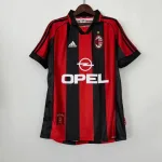 Camiseta Retro AC Milán 1998-99 - Fútbol Club Vintage