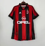 Camiseta Retro AC Milán 1998-99 - Fútbol Club Vintage