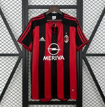 Camiseta Retro AC Milán 2003-04 - Fútbol Club Vintage