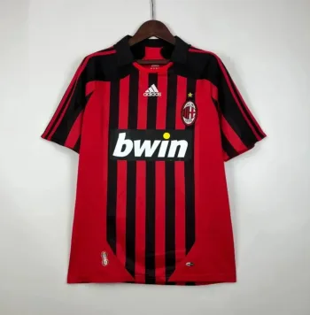 Camiseta Retro AC Milán 2007-08 - Fútbol Club Vintage