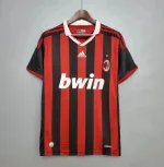 Camiseta Retro AC Milán 2009-10 - Fútbol Club Vintage