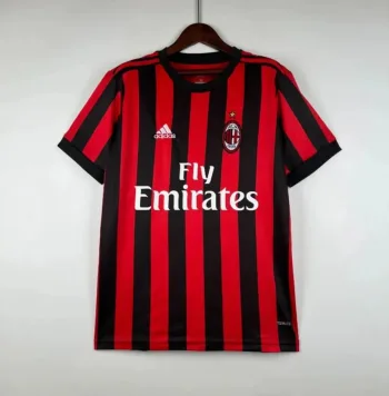 Camiseta Retro AC Milán 2017-18 - Fútbol Club Vintage