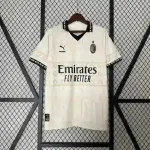 Camiseta Retro AC Milán Beige 2024-25 - Fútbol Club Vintage