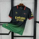 Camiseta Retro AC Milán Edición Especial Negro y Verde 2025-26 - Fútbol Club Vintage