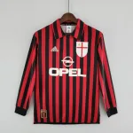 Camiseta Retro AC Milán Manga Larga 1999-00 - Fútbol Club Vintage