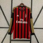 Camiseta Retro AC Milán Manga Larga 2013-14 - Fútbol Club Vintage