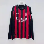 Camiseta AC Milán Mangal Larga 2025-26 - Fútbol Club Vintage