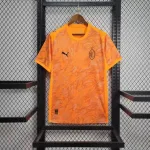 Camiseta AC Milán Portero Naranja 2025-26 - Fútbol Club Vintage