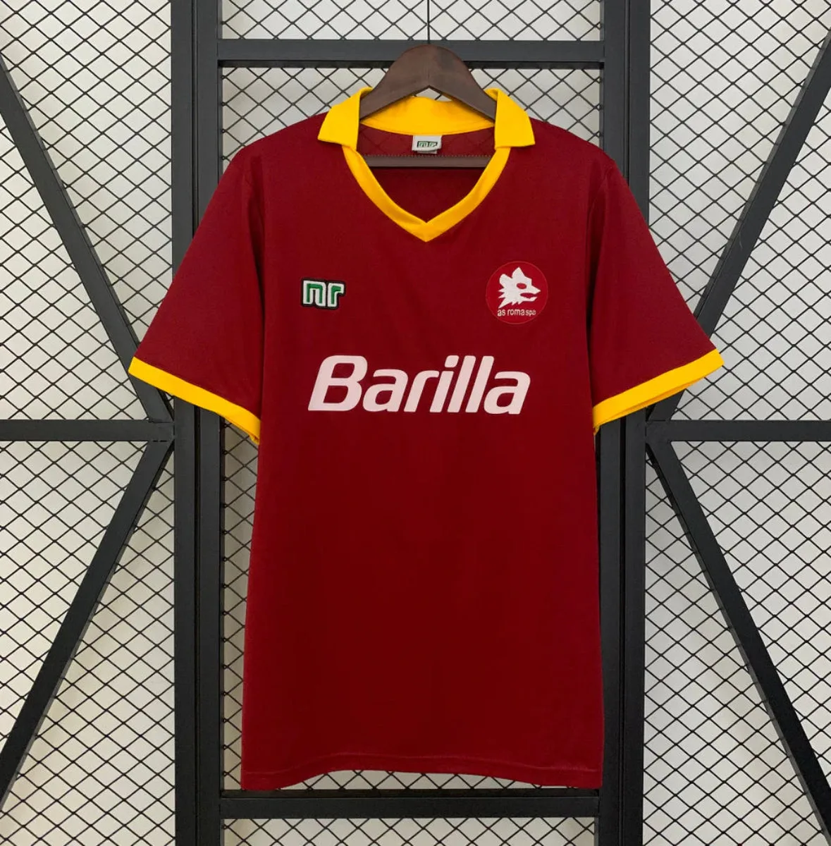 images Camiseta Retro AS Roma 1989-90 - Imagen 1