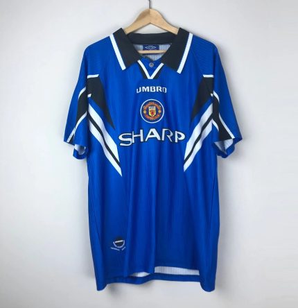 Camiseta Retro Cantona Manchester United FC Visitante 1996-97 - Fútbol Club Vintage