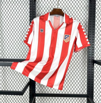 Camiseta Retro Club Atlético de Madrid 1982-83 - Fútbol Club Vintage