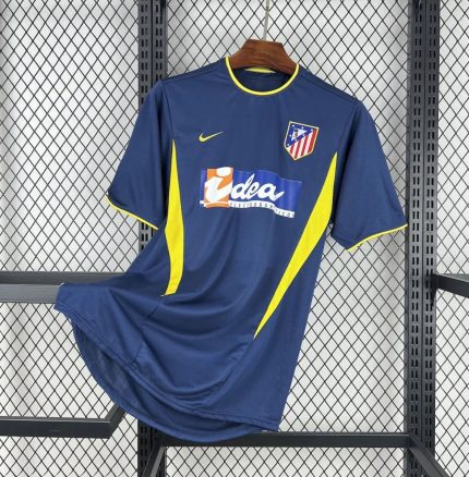 Camiseta Retro Club Atlético de Madrid Visitante 2002-03 - Fútbol Club Vintage