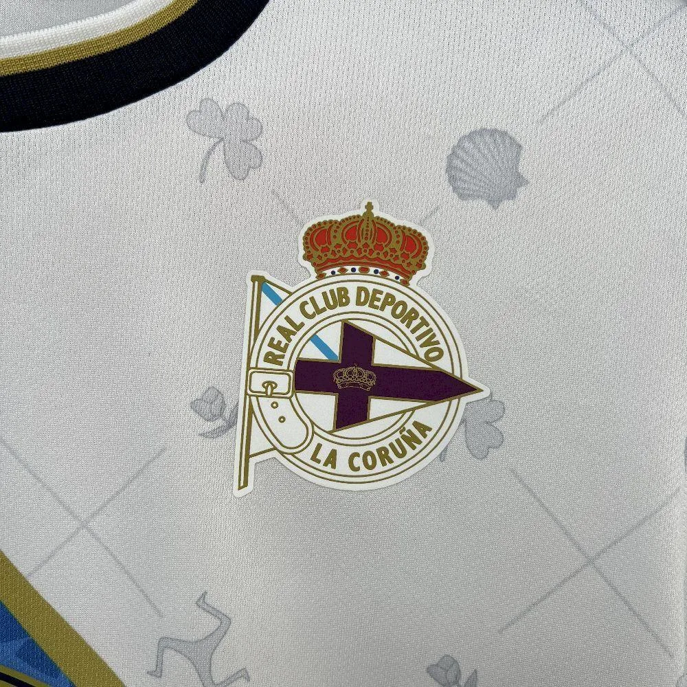 Camiseta Deportivo de La Coruña 2025-26 Visitante (3ª) - Fútbol Club Vintage