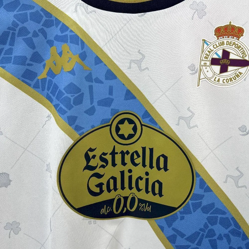 Camiseta Deportivo de La Coruña 2025-26 Visitante (3ª) - Fútbol Club Vintage