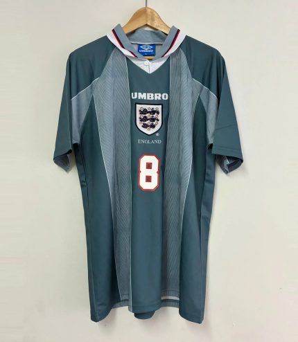 Camiseta Retro Gascoigne Inglaterra Visitante 1996 - Fútbol Club Vintage